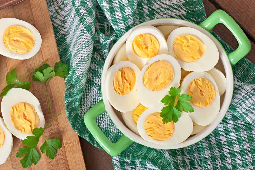 Telur rebus 