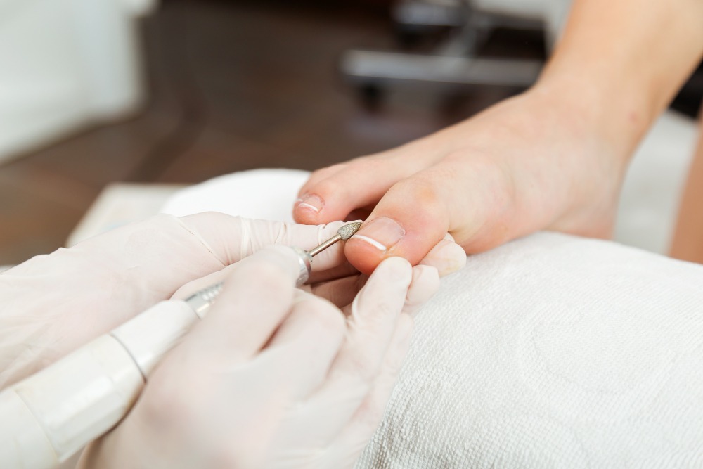 Ilustrasi pedicure